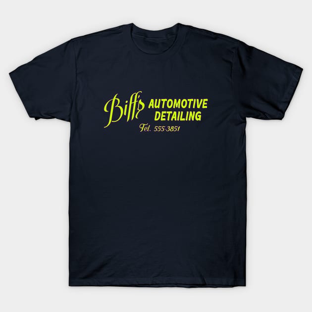 Biff's Automotive Detailing T-Shirt by Vandalay Industries